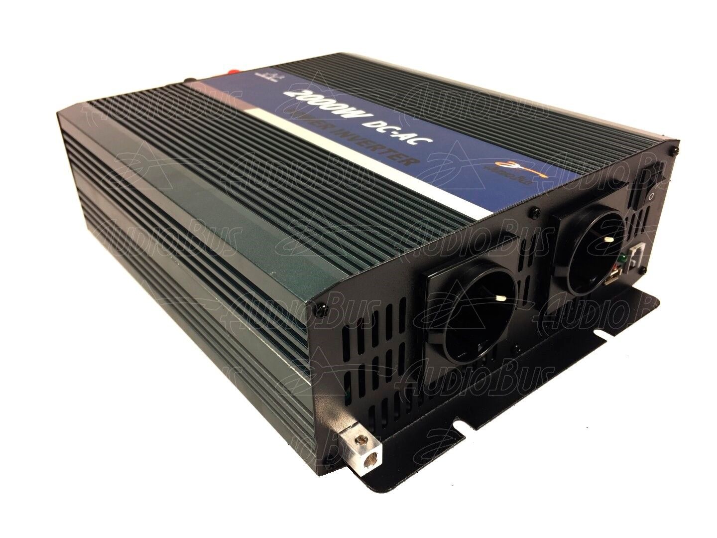 INVERSOR DC/AC 12-220V 2000W ONDA MODIFICADA C/CARGADOR USB