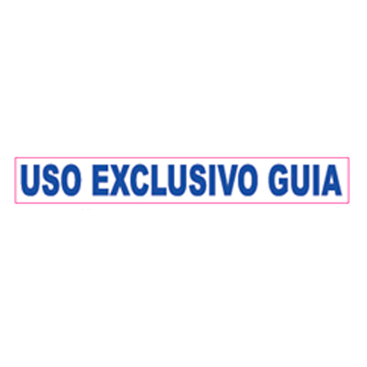 ADHESIVO ExCLUSIVO GUIA 200x30mm
