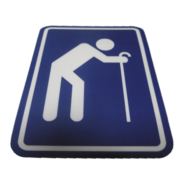 ADHESIVO PLAZA MOVILIDAD REDUCIDA 112x85mm
