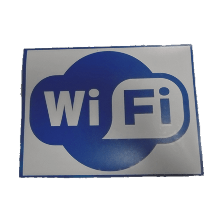 ADHESIVO WIFI 275x205mm