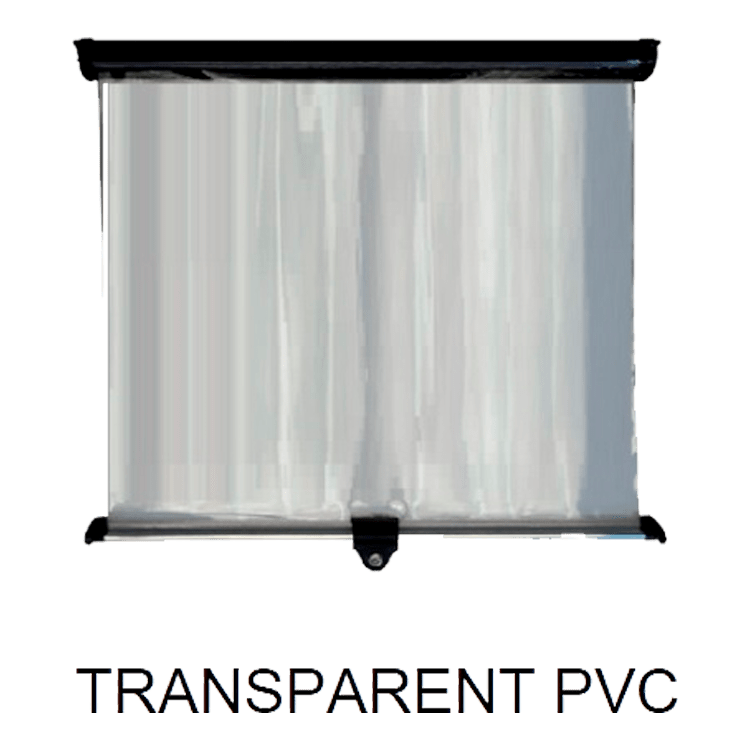 CORTINA MANUAL TRANSPARENTE 800x1500mm - COVID