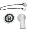 DESAGÜE ACODADO CON CADENA 19mm