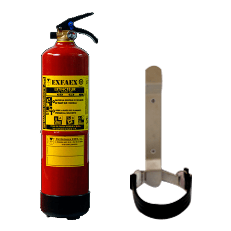 EXTINTOR 3 Kg MARINA 13A-898-C - CON SOPORTE