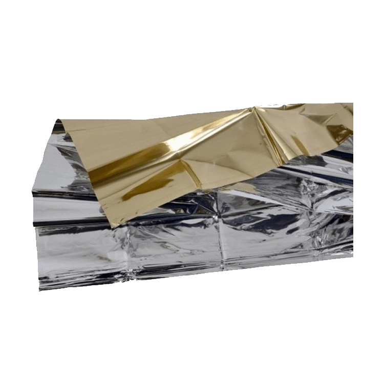 MANTA TERMICA ORO-PLATA