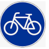 ADHESIVO BICICLETA Ø 130mm