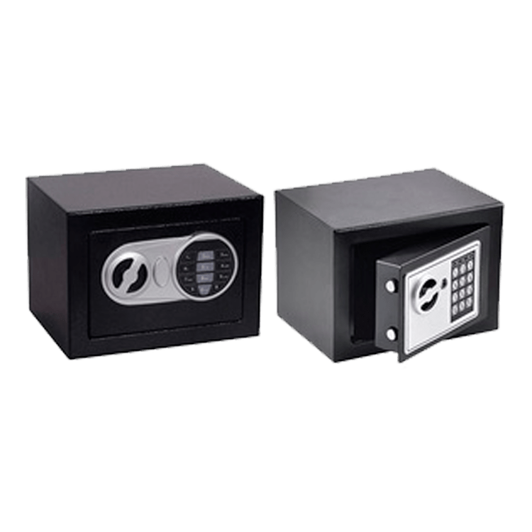 CAJA FUERTE CON LLAVE Y COMBINACION 230x170x170mm