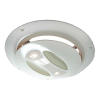 OBTURADOR GIRATORIO BLANCO 280mm C/LUZ 12V
