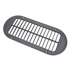 DIFUSOR AIRE 214x90mm. NEGRO