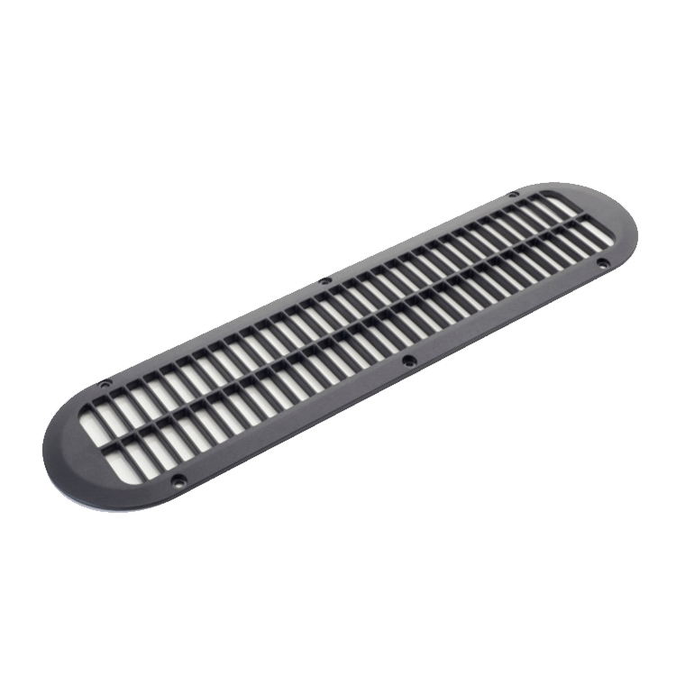 DIFUSOR AIRE 381x90mm. NEGRO