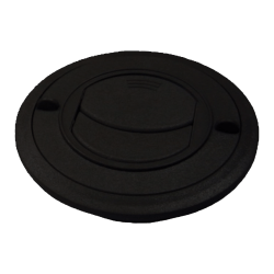 DIFUSOR AIRE REDONDO 74/54mm. NEGRO