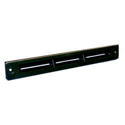 DIFUSOR AIRE 245x33mm. GRIS RAL 7011 SIN TAPA