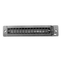 DIFUSOR AIRE OBTURABLE 201x44mm. GRIS