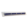 DIFUSOR AIRE 244x40mm. - 45º - GRIS RAL7037