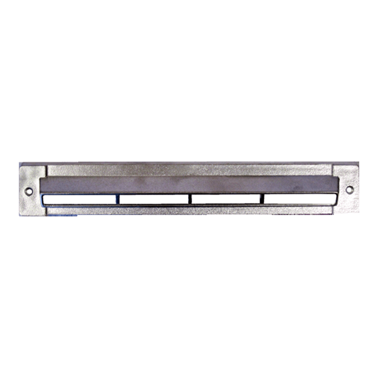 DIFUSOR AIRE 244x40mm. - 45º - GRIS RAL7042
