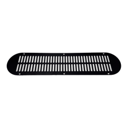 DIFUSOR AIRE 383x90mm. CHAPA NEGRA