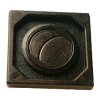DIFUSOR AIRE 94x94mm NEGRO
