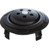 DIFUSOR LUZ LED 84,5/77,4mm. - 24V-NEGRO