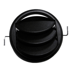 DIFUSOR AIRE REDONDO 86,5mm. NEGRO 3 PALAS