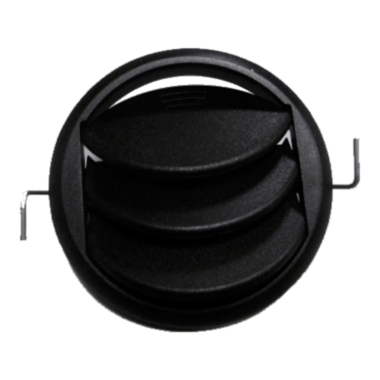 DIFUSOR AIRE REDONDO 86,5mm. NEGRO 3 PALAS