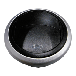 DIFUSOR AIRE REDONDO 84/76mm PLATA/NEGRO