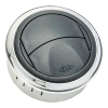 DIFUSOR AIRE REDONDO 84/76mm CROM0/NEGRO - REJILLA