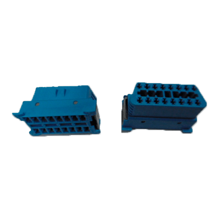 CONECTOR MICRO TIMER 16P AZUL HEMBRA