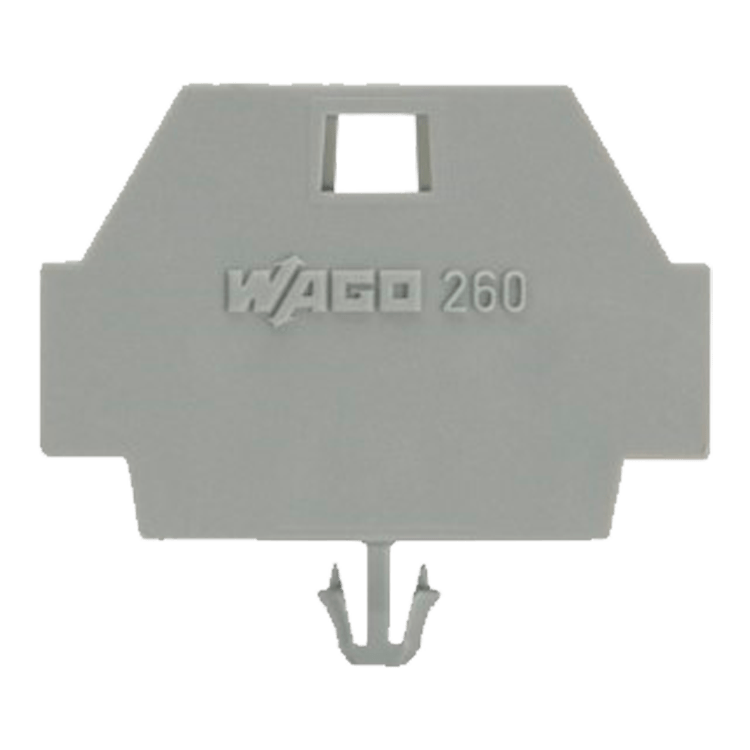 TAPA BORNA WAGO 260 CON TETON