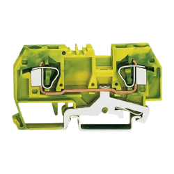 BORNA WAGO DOBLE 6mm VERDE/AMAR
