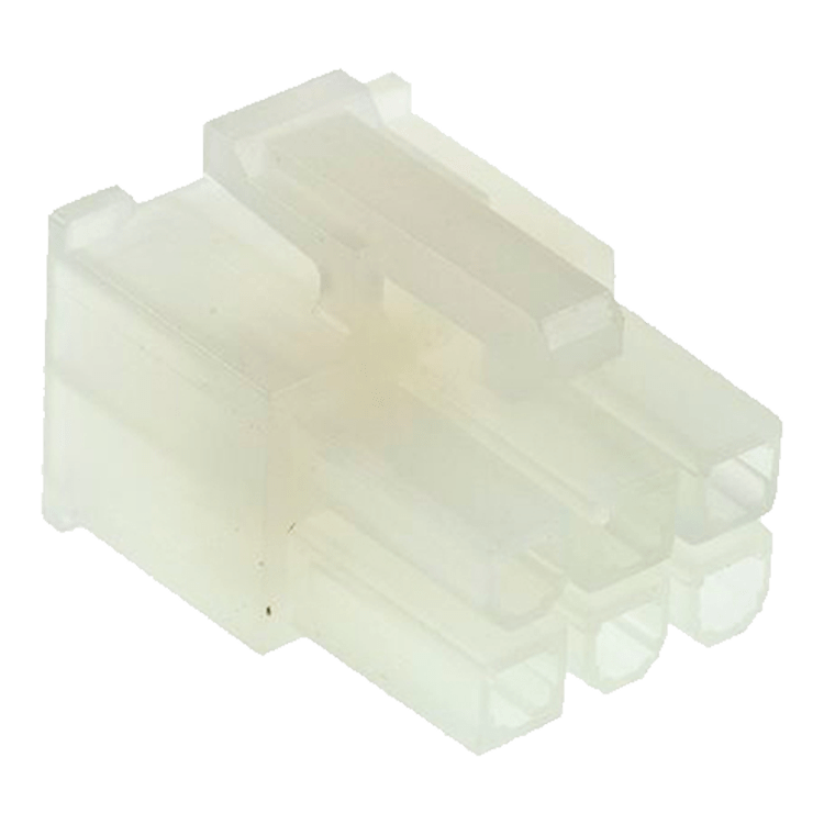 CONECTOR MINI-FIT 6 VIAS HEMBRA