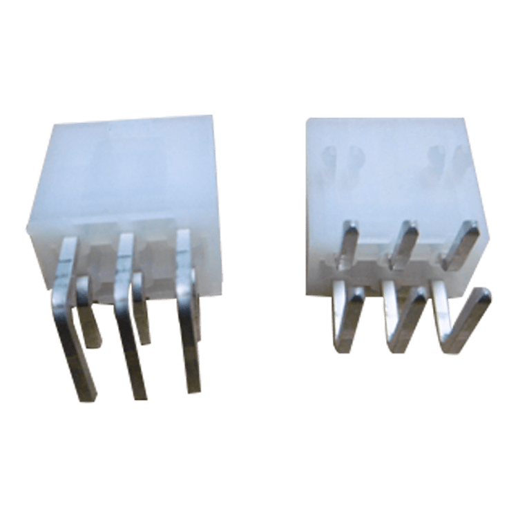 CONECTOR PCB MACHO 6 pines 2 filas paso 4.2mm