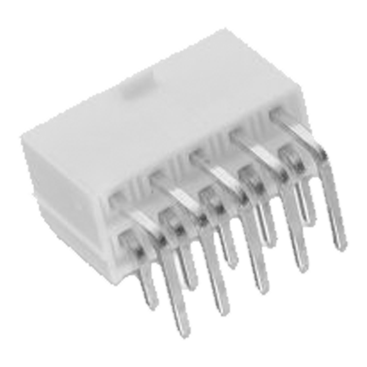 CONECTOR PCB MACHO 10 pines 2 filas paso 4.2mm
