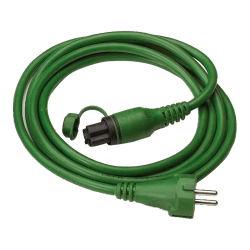 CABLE VERDE KIT ELECTRICO 2,5MTS MINIPLUG 220V