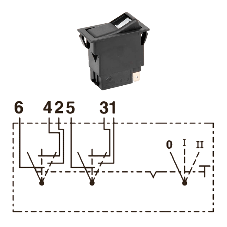 INTERRUPTOR 511140T 12V