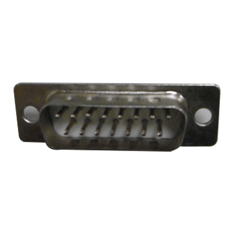 CONECTOR SUB-D MACHO 15V (DOS FILAS) SOLDAR