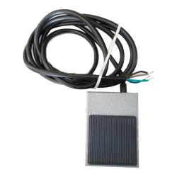 PISON METALICO GRIS/NEGRO CON CABLE 5mts