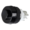 PULSADOR NEGRO SPST-NO / FASTON 6,3