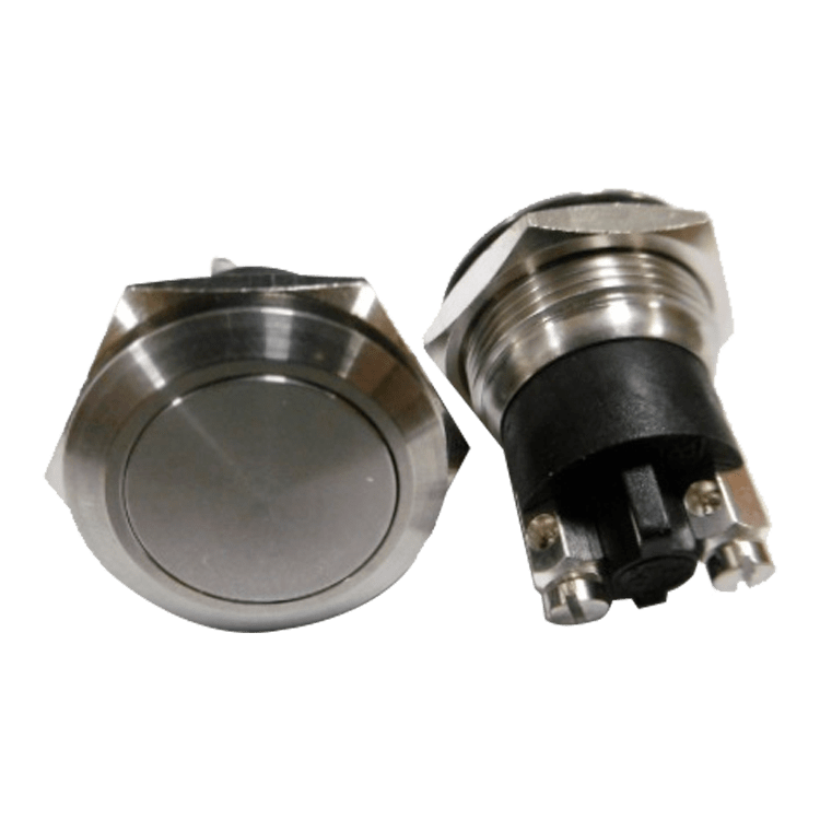 PULSADOR ANTIVANDALICO 19,2mm SPST