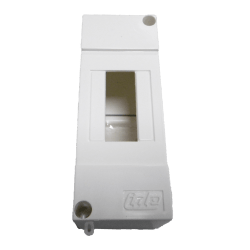CAJA DISTRIBUCION SUPERFICIE 1x2 MODULOS - BLANCO - IP20