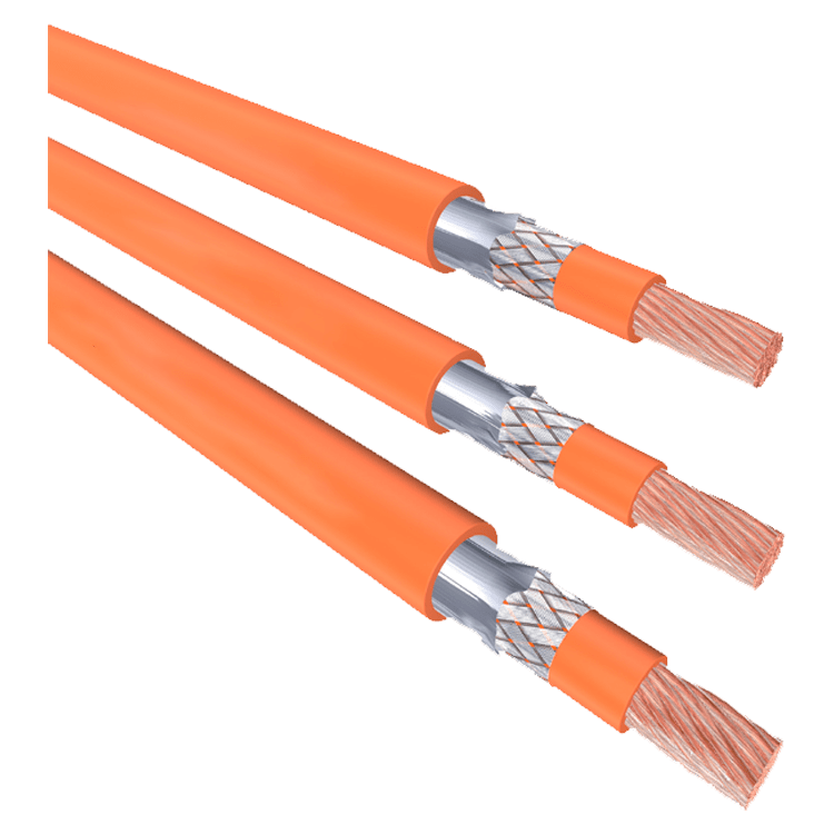 CABLE SILICONA 35mm, HV 1000VDC (600VAC), APANTALLADO, COOPER, -40 A 180ºC.