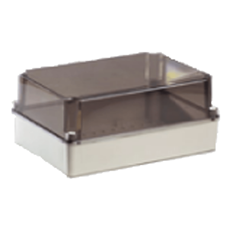 CAJA ESTANCA 540X360X180mm TAPA TRANSPARENTE