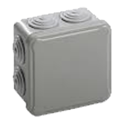 CAJA ESTANCA 84x84x54mm CON CONOS