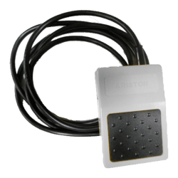 PISON PLASTICO BLANCO CON CABLE 2mts - 6A 250V