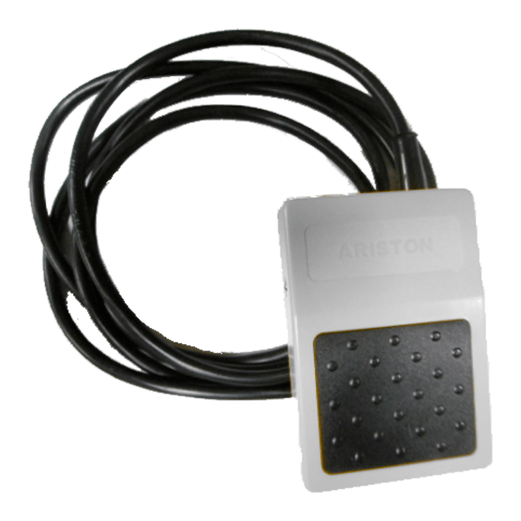 PISON PLASTICO BLANCO CON CABLE 2mts - 6A 250V