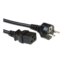 CABLE 2MTS MACHO SCHUKO HEMBRA IEC