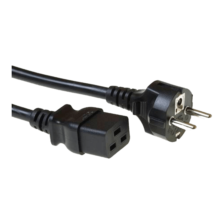CABLE 2MTS MACHO SCHUKO HEMBRA IEC