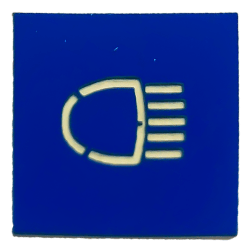 LENTILLA LUCES AZUL - SALPICADERO VDO - MAN - IVECO