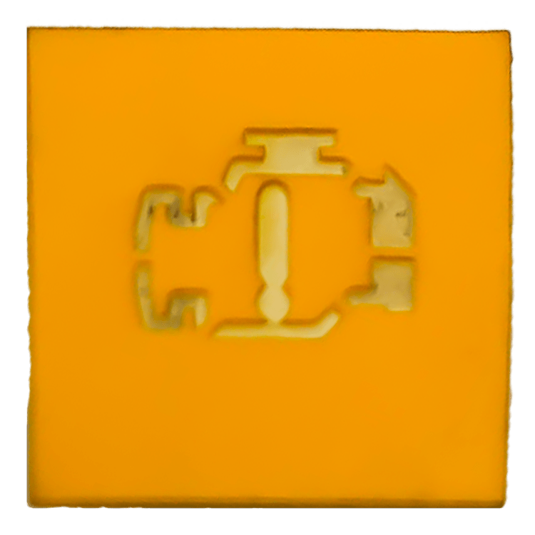 LENTILLA MOTOR AMARILLO - SALPICADERO VDO - MAN - IVECO