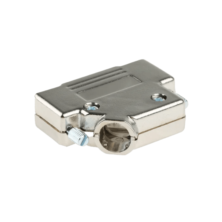 CARCASA SUB-D25-44 METALIZADA CODO