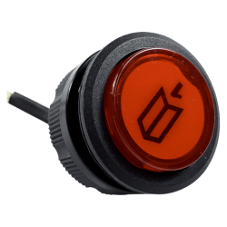 PULSADOR PUERTA ROJO + KIT CONECTOR