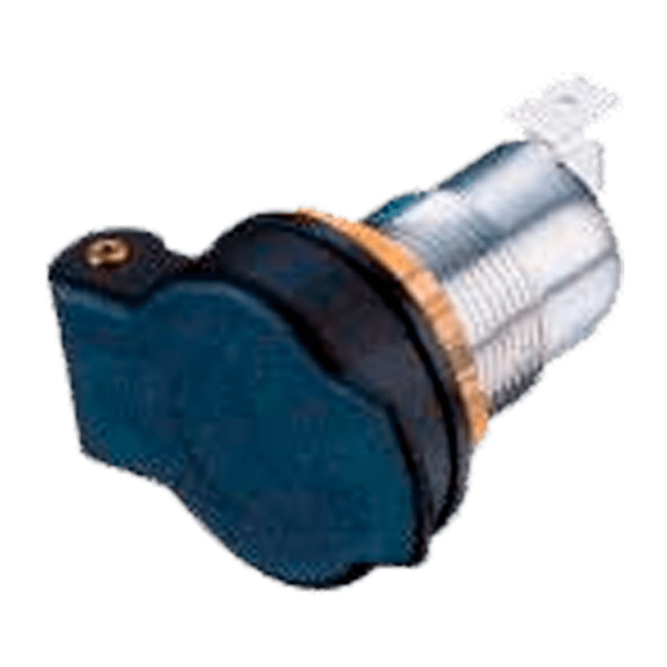 TOMA MECHERO MINI 12/24V CON TAPA